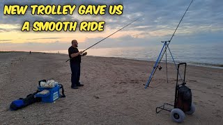 Sea Fishing UK Beach Casting New Trolley Game Changer