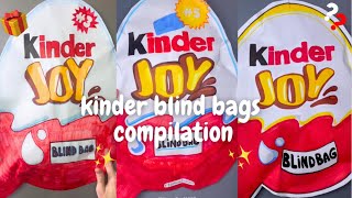 Kinder Blind Bags Compilation🎁✨🤩