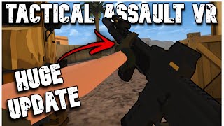 Don't miss out on the exciting updates and enhancements in Tactical Assault VR