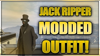 GTA 5 Clothes Glitches 1.37 RARE "JACK THE RIPPER" MODDED OUTFIT GLITCH (Clothing Glitches)