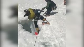 Everest Climber Falls Through Snow Bridge