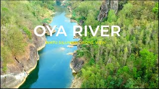 Kali Oya Imogiri, Sungai Purba yang mempesona, Batu Alien dan Spot alam yg masih alami. Drone view