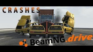 BeamNG Drive - Spectacular Crashes and Smashes #7