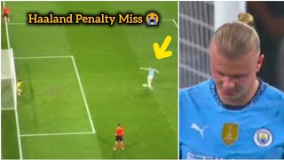 Erling Haaland Penalty Miss Vs Sporting 😢 | Sporting 4-1 Man City Highlights