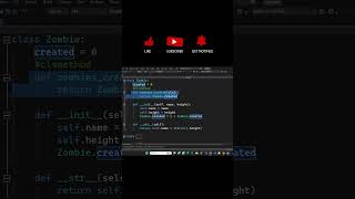 How to Define Static Method in Python | Zombie Static Method 😲 | Python Basics  #shorts #python