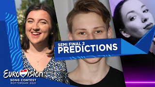 Predicting The Unpredictable - Semi Final 2 (Eurovision Song Contest 2021)