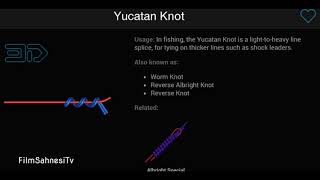 How To Tie A Yucatan Knot Fishing 3D Preview