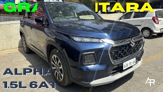 Maruti Suzuki Grand Vitara Alpha 1.5L 6AT full review || A walkaround review