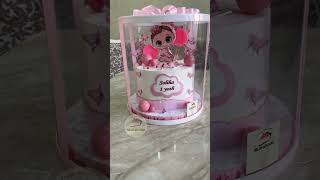 Cake for baby girl #cake #baby #тортыназаказ