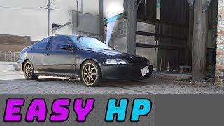 $400 Car Meets NOS! - Honda Civic Nitrous Install + Test Drive