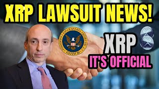 XRP NEWS: IT'S OFFICIAL! THE SEC IS F*CKED! SEC RIPPLE XRP LAWSUIT NEWS! XRP BIGGEST NEWS TODAY'S