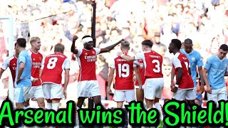 Arsenal wins the FA Community Shield | ARSENAL | FBTV