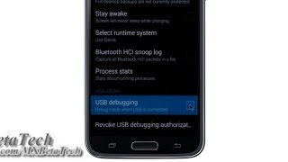 Galaxy S5 : How to Enable Developer Options & USB Debugging on KitKat