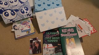 NEWJEANS뉴진스2ND EP 'GET UP(BUNNY BEACH BAG VER.)HAERIN + THE POWERPUFF GIRLS BOX VER UNBOXING/REVIEW