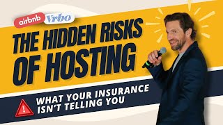 THE HIDDEN RISKS OF AIRBNB HOSTING: What Your Insurance Isn't Telling You! #airbnbhosting