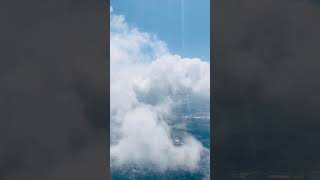 BEAUTIFUL VIEW FROM AIRPLANE WINDOW | SEA OF CLOUDS ☁️☁️