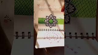 Sketchbook Tour - 2022 || Mandala & Typography Edition ✨ || Part-1 #shorts  @sunjidakabir7300