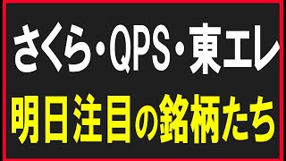 さくらインターネット・QPS・三井ハイテック等　株式テクニカルチャート分析