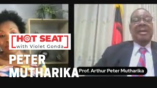 Hot Seat with Violet Gonda. Peter Mutharika