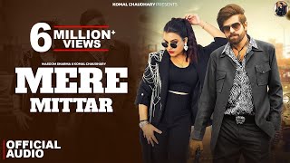 Mere Mittar - Official Song | Masoom Sharma | Komal Chaudhary | New Haryanvi Songs Haryanavi 2024