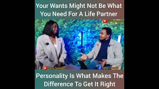 Personality is what makes the difference to get It right with the right partner #marriagegoals