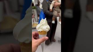 So creamy 🤤 #shorts #youtubeshorts #food #icecream #ikea #ikeafood #icecreamcone