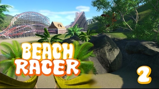 Beach Racer | RMC Build Pt.2 | Planet Coaster