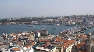 Panorama d' Istanbul depuis  la tour de Galata