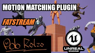 Real GameDev learning! Unreal Engine 5! Learning Motion Matching Project! Fat Livestream Live Q&A!