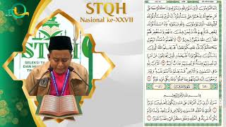 Amirillah Syaputra (KEPRI) Tilawah Dewasa || STQH Nasional 2023 Jambi