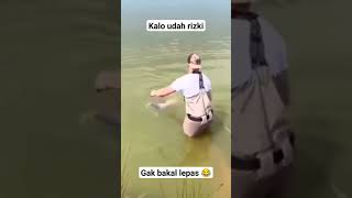 Mancing ikan terbesar di sungai