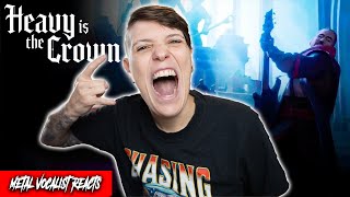 Metal Vocalist Reacts To HEAVY IS THE CROWN! | Linkin Park