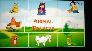 Class- 2 | English Reader | Animal Helpers