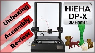 HIEHA DP-X 3D Printer - Detailed Assembly and Review