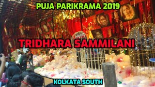 Durga Puja 2019 Kolkata South|| Tridhara Sammilani Puja 2019 Theme|| Durga Pujo 2019 Theme Pandal