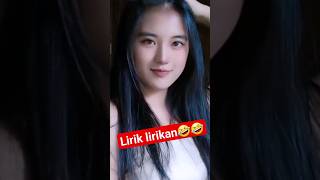 lirik lirikan😁😁 #shortlucu #comedy #shortsvideo #lucuseru