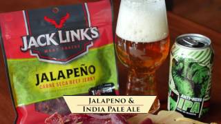 Jack Link's Beer Pairing | Jalapeno Carne Seca | Pure Brews America