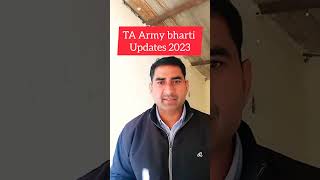 TA Army bharti  information #shortsvideo