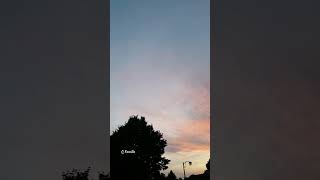 Beautiful Sunset View 18th June 2024 Markham Canada | #Shorts