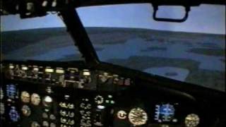 Boeing 737 full motion flight simulator