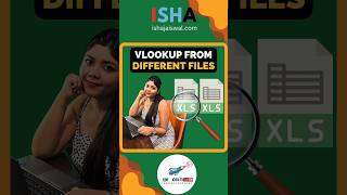 VLOOKUP from Different files #vlookup #excel #career #corporate #shorts #viral #exceltutorial #file