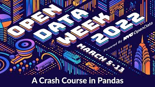 A Crash Course in Pandas