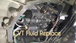 CVT transmission of Toyota car and how to change with full service detail