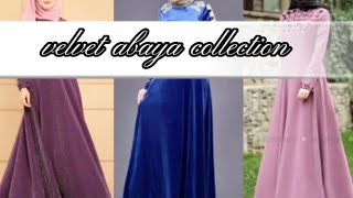 Latest velvet abaya designs||asian burka for girls 👉||Hijab designs 2023