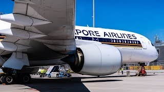 Singapore Airlines FANTASTIC ECONOMY CLASS | Airbus A350-900 | Singapore - Munich