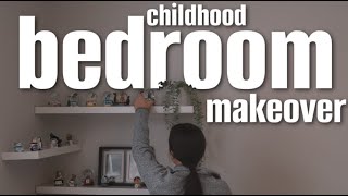 renovating my CHILDHOOD BEDROOM (part 2)