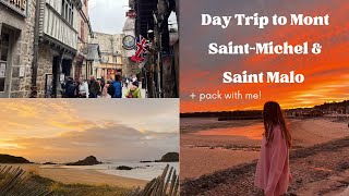 Mont-Saint Michel & Saint Malo Vlog! | study abroad episode 2