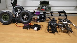 Metal JJRC Q61 project Part 1 - What parts I have