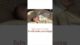 Baby noises / Cooing  #baby #happy sound 아들바보가 되는 영상.