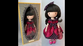 Gorjuss doll Ladybird unboxing review Santoro London Paola Reina [ENG]